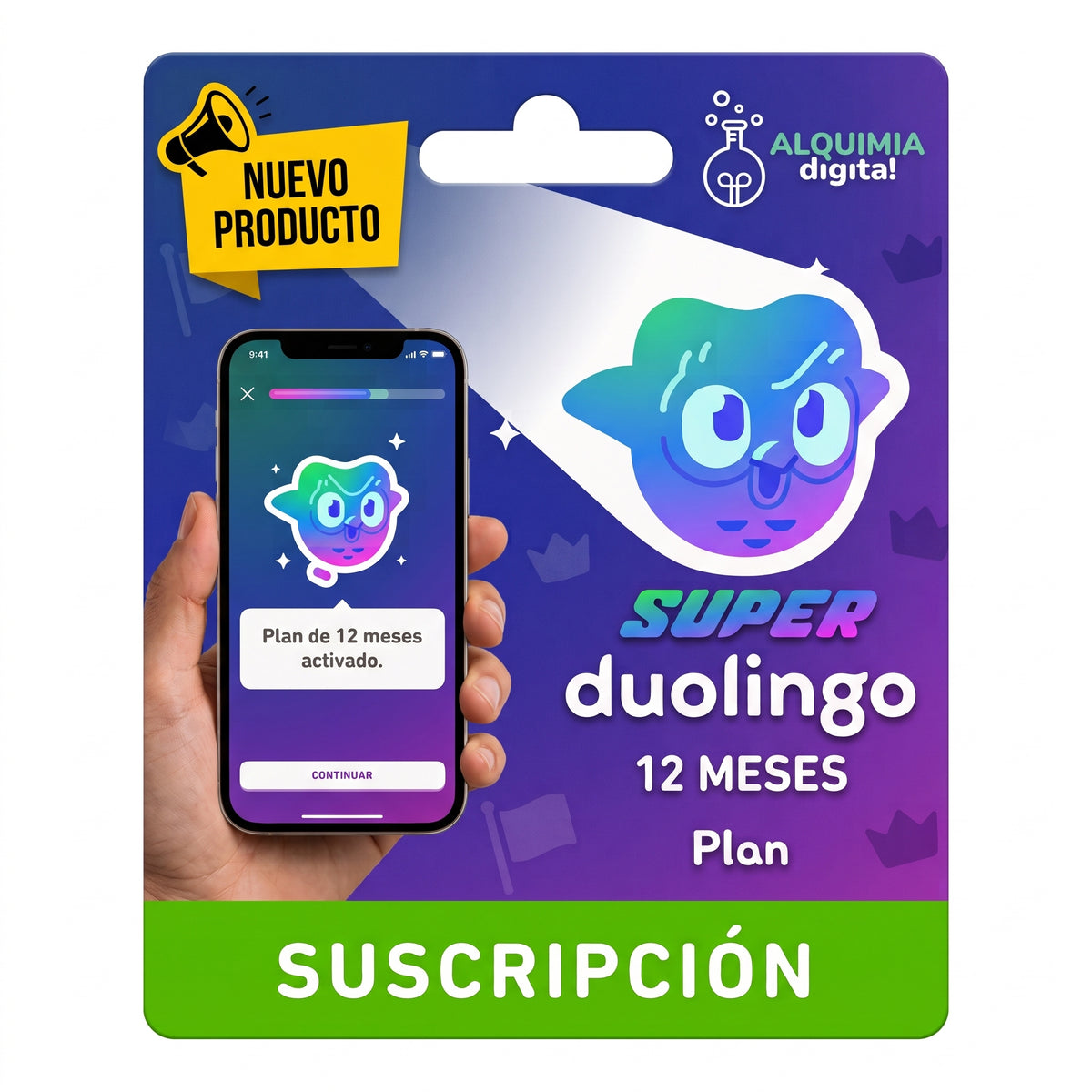 Duolingo Super - 12 Meses - Oferta Flash
