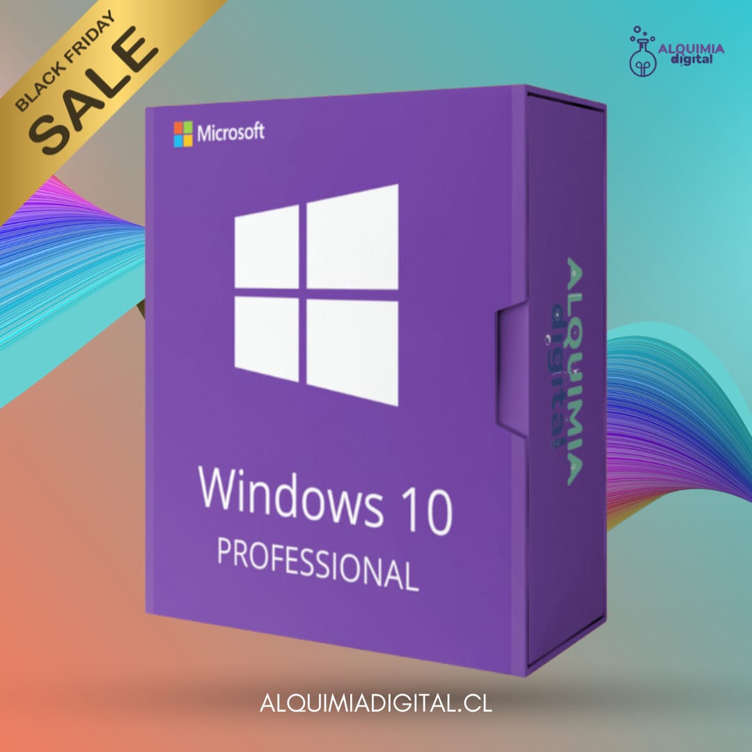 Windows 10 Professional - Descuento Regreso a Clases - Alquimia Digital CL