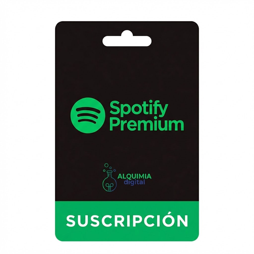 Spotify Premium 12 Meses | Descuento Regreso a Clases - Alquimia Digital CL